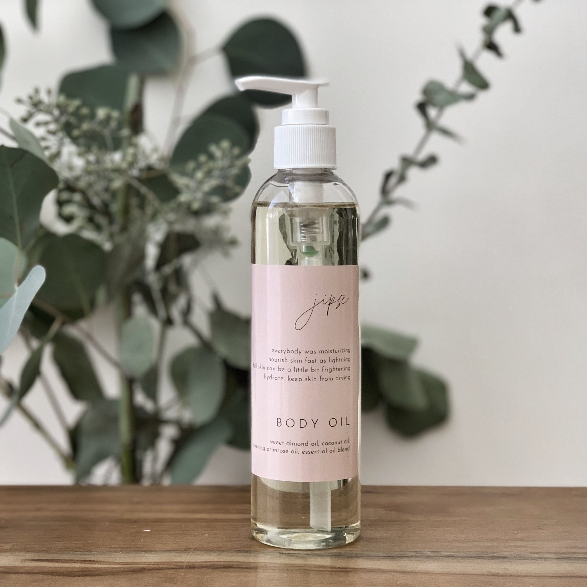 SCENTED MOITURIZING BODY OIL – jipsē candles
