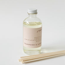 Load image into Gallery viewer, TEAKWOOD &amp; AMBER REED DIFFUSER